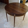 Demilune Card Table