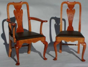 Queen Anne Chair Set