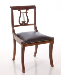 Duncan Phyfe Lyre Back Chair